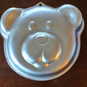 Silver Bear Cake Pan
